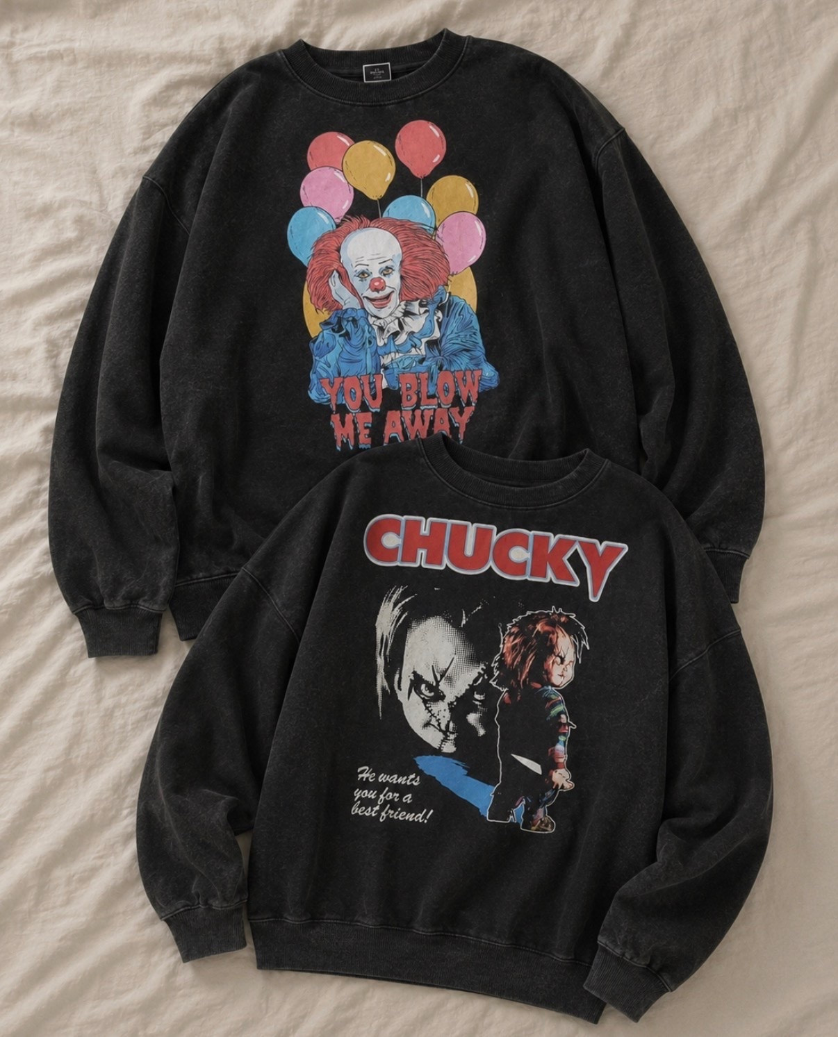 Halloween sweatshirts from Walmart $16