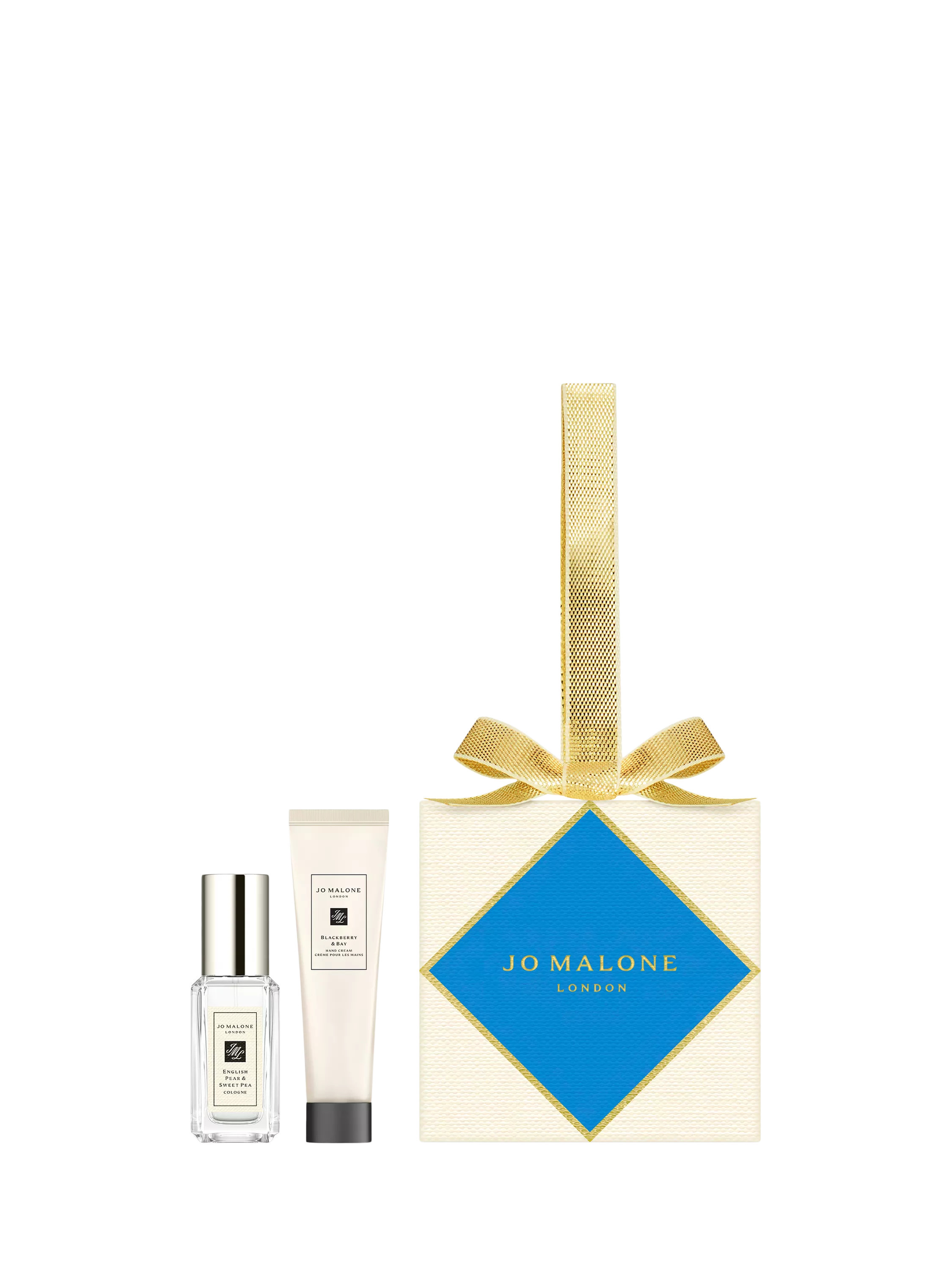 Jo Malone London Green & Blue Women's Christmas Ornament Gift Set | John Lewis (UK)