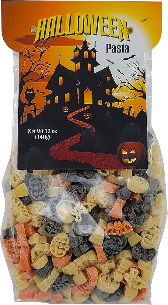 Chidester Farms Halloween Novelty Shape Pasta, 12 Ounce | Amazon (US)