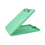 Saunders Mint Leaf SlimMate Plastic Storage Clipboard with Low Profile Clip - Portable Mobile Organi | Amazon (US)
