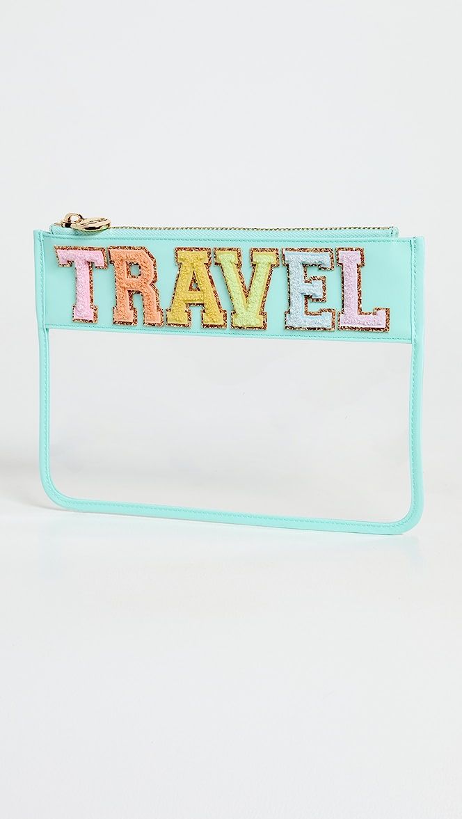 Clear Flat Travel Pouch | Shopbop