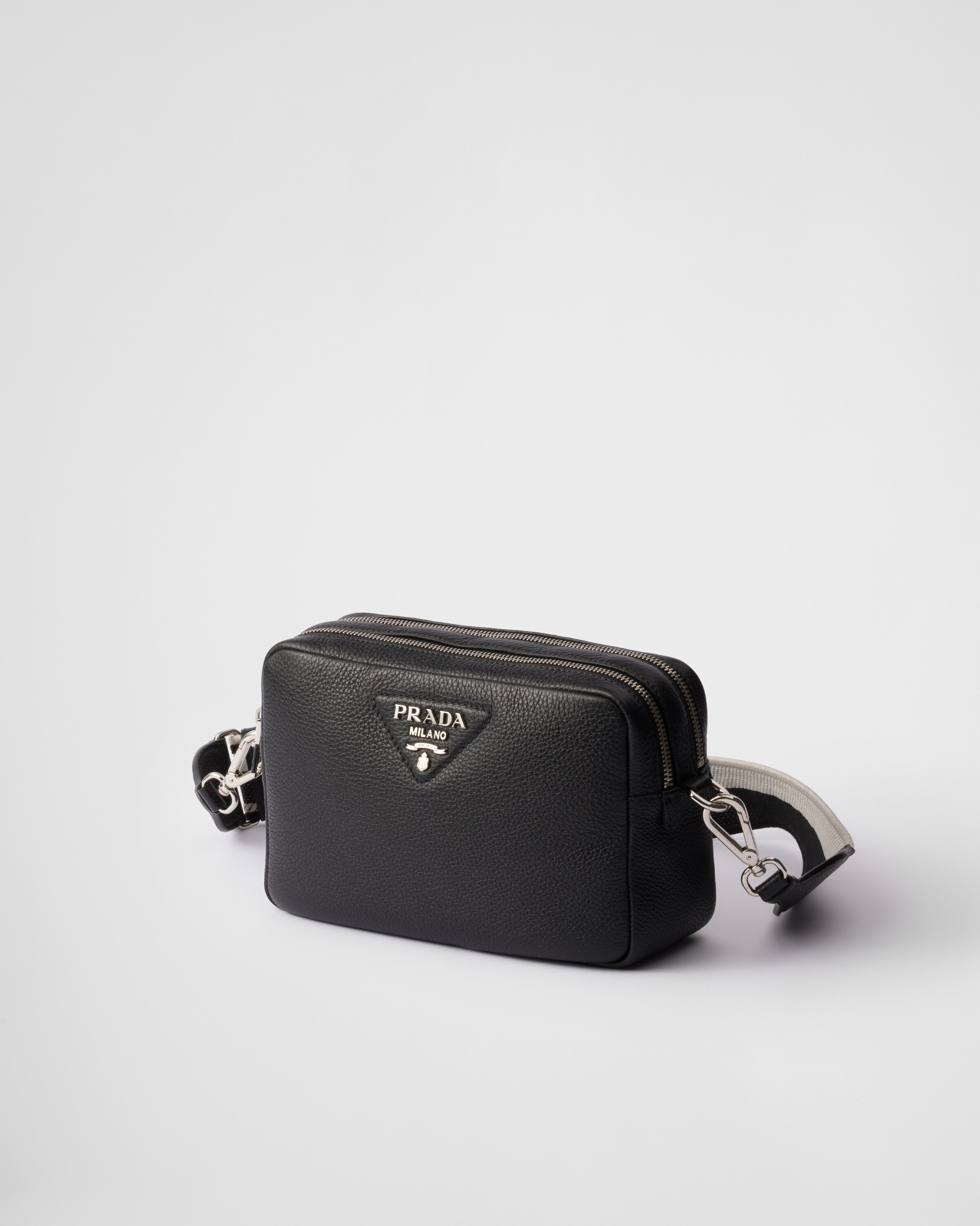 Medium leather bag | Prada US