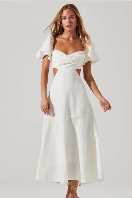 Travel outfit, white dress, summer dress, rehearsal dinner dress

#LTKwedding #LTKtravel #LTKSeasonal
