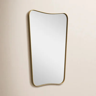 Capra Metal Wavy Wall Mirror | Joss & Main