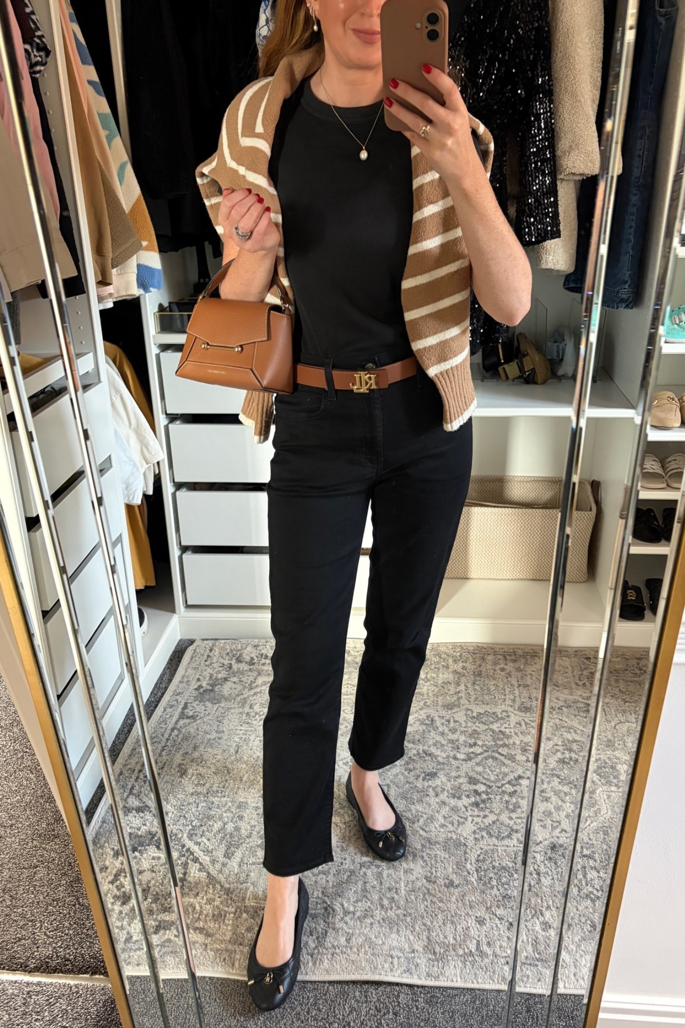 Saturday Autumn Outfit running errands, casual but comfortable. Styling my new classic ballet flats the last few days to give you a few outfit ideas too 🍂☕️🗞️ fall shoes, fall fashion hauls

#LTKuk #LTKautumn #LTKshoes