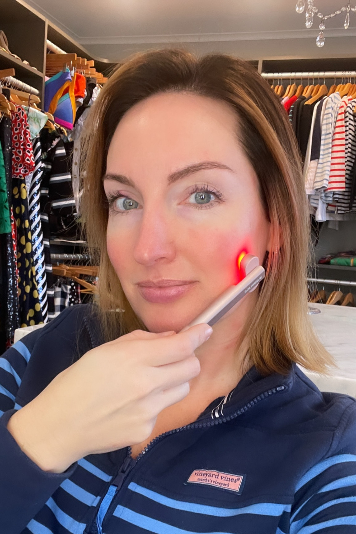 Red light therapy is a beauty staple for me. It reduces inflammation, wrinkles, increases healing times, builds collagen. I’ve been using the Solawave for 2 weeks and the final verdict is: buy it. #skincare #redlight

#LTKbeauty