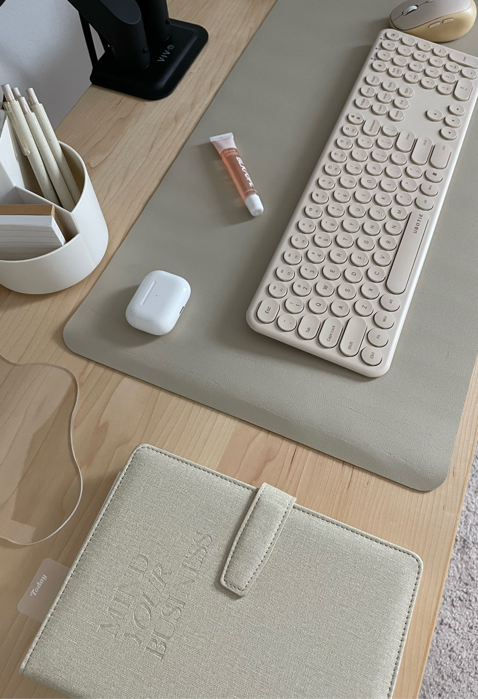 Leather Desk Pad Blotter,Wolaile … curated on LTK