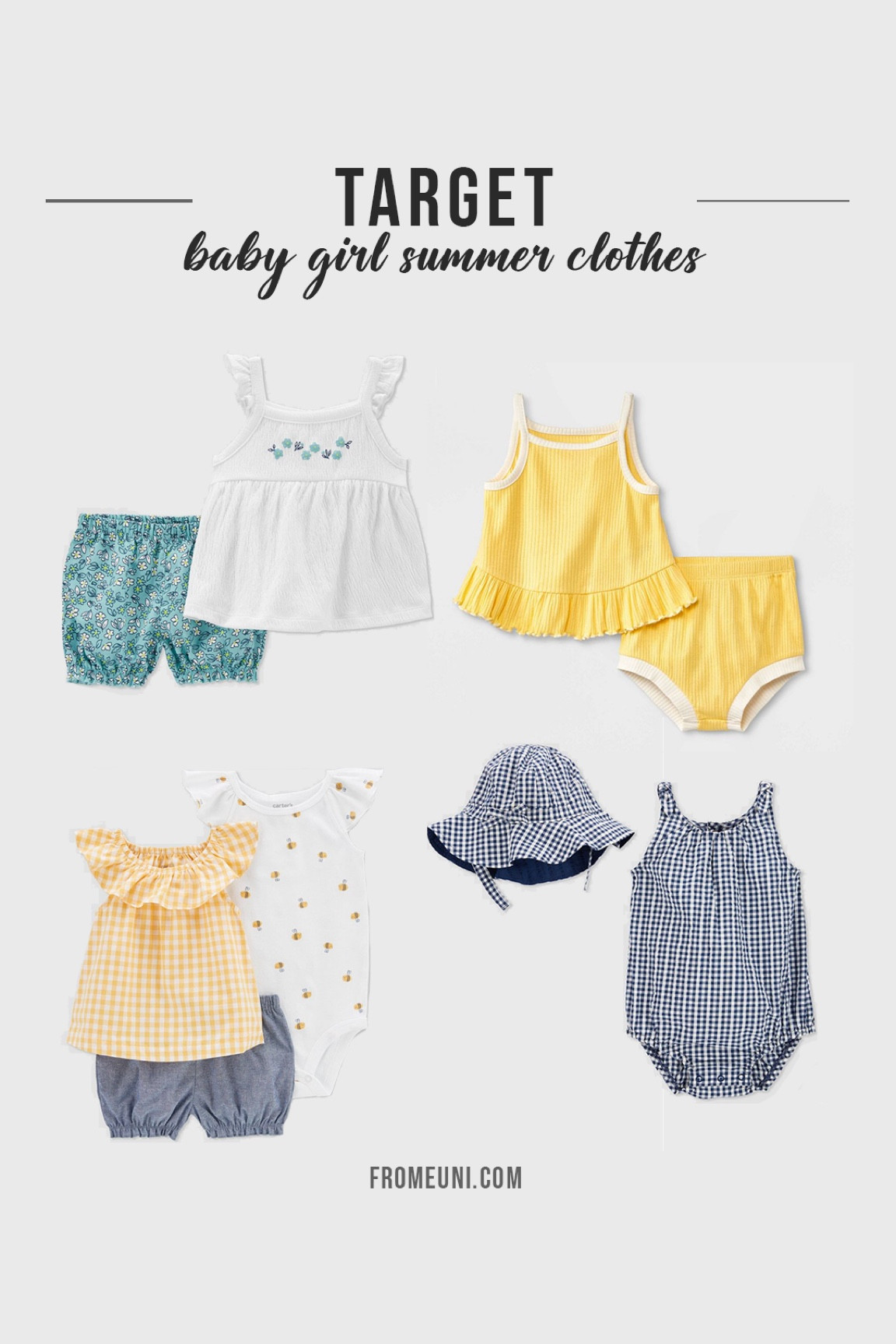 Baby girl outfit // summer outfit // target baby clothes

#LTKbaby #LTKSeasonal #LTKunder50
