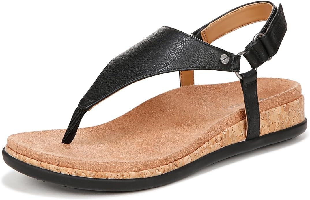 Vionic Women's Copal Kirra Fashionable Strappy Flat Sandals-Supportive Ladies Comfort Sandals Tha... | Amazon (US)