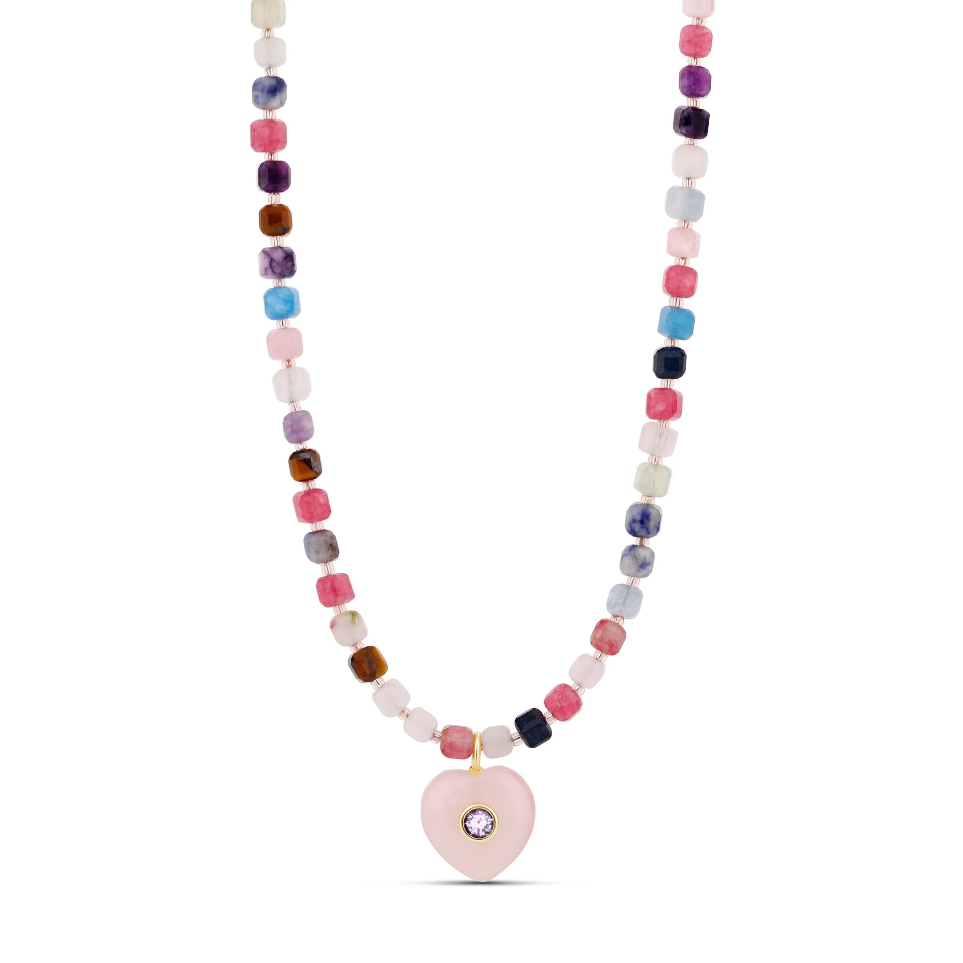 Cubic Heart Necklace | Hannah B. Jewelry