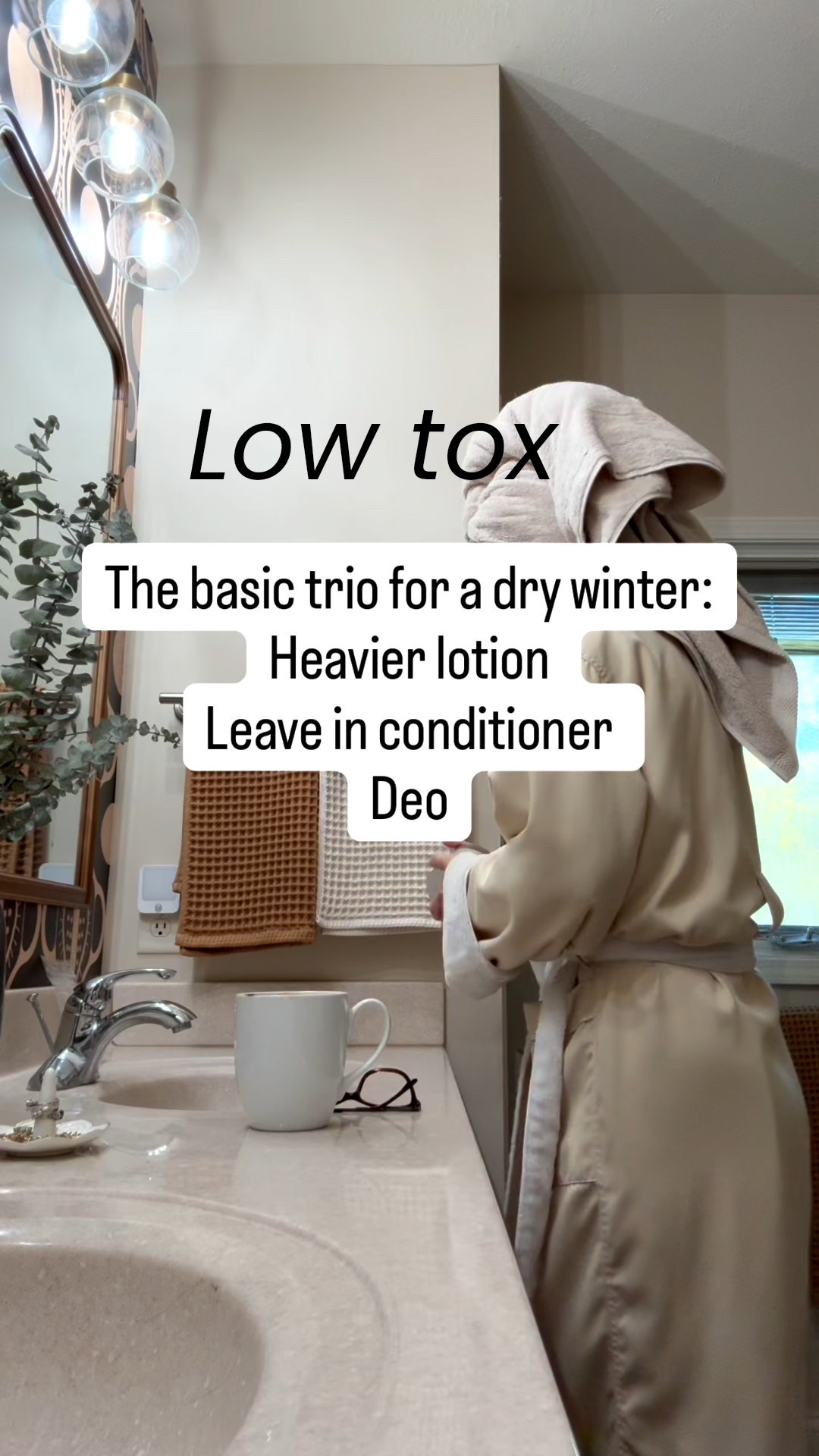 When dry air hits, up the moisture for skin and hair. 🙌🏻 
And if you’re over 40 or postpartum, deodorant that works is essential. Iykyk. Especially in those chunky wool sweaters that are perfect for colder weather. 

#LTKBeauty #LTKSeasonal #LTKOver40