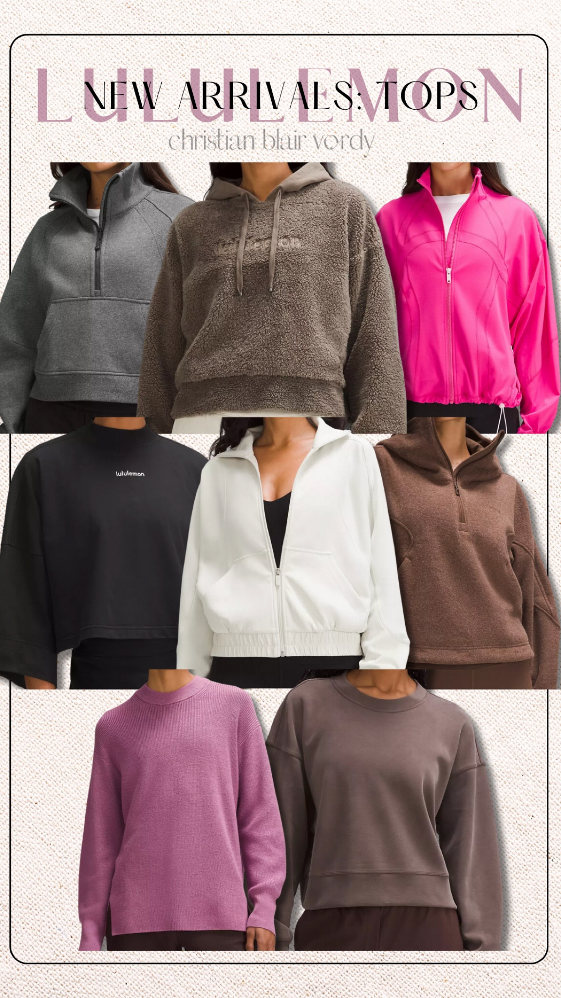 Lululemon, new arrivals, tops

#christianblairvordy 

#lululemon #new #ltkfind #fall 

#LTKfitness #LTKSeasonal #LTKstyletip