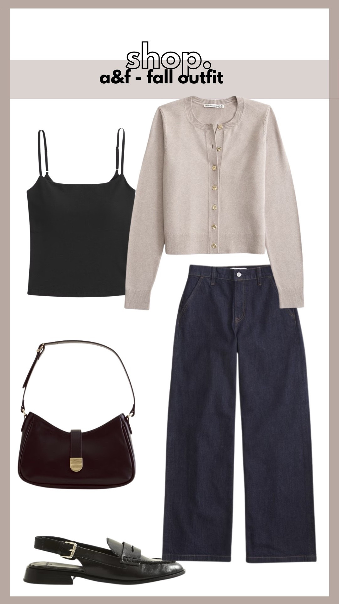 Abercrombie outfit, fall outfits, a&f outfits, jeans, boots, tank top, cardigan, shoulder bag 

#LTKShoeCrush #LTKStyleTip #LTKFindsUnder100
