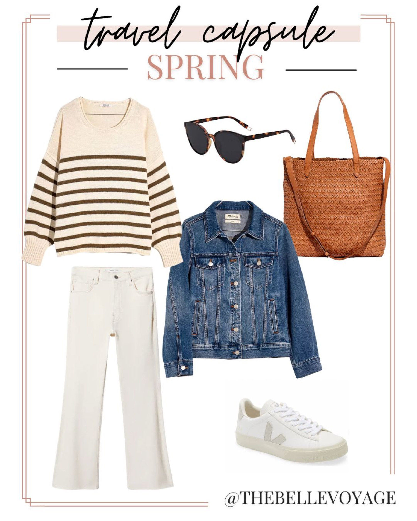 I created this spring travel outfit with pieces from my spring travel capsule wardrobe!  Check out all 15 pieces on my blog today! 

#LTKtravel #LTKSeasonal