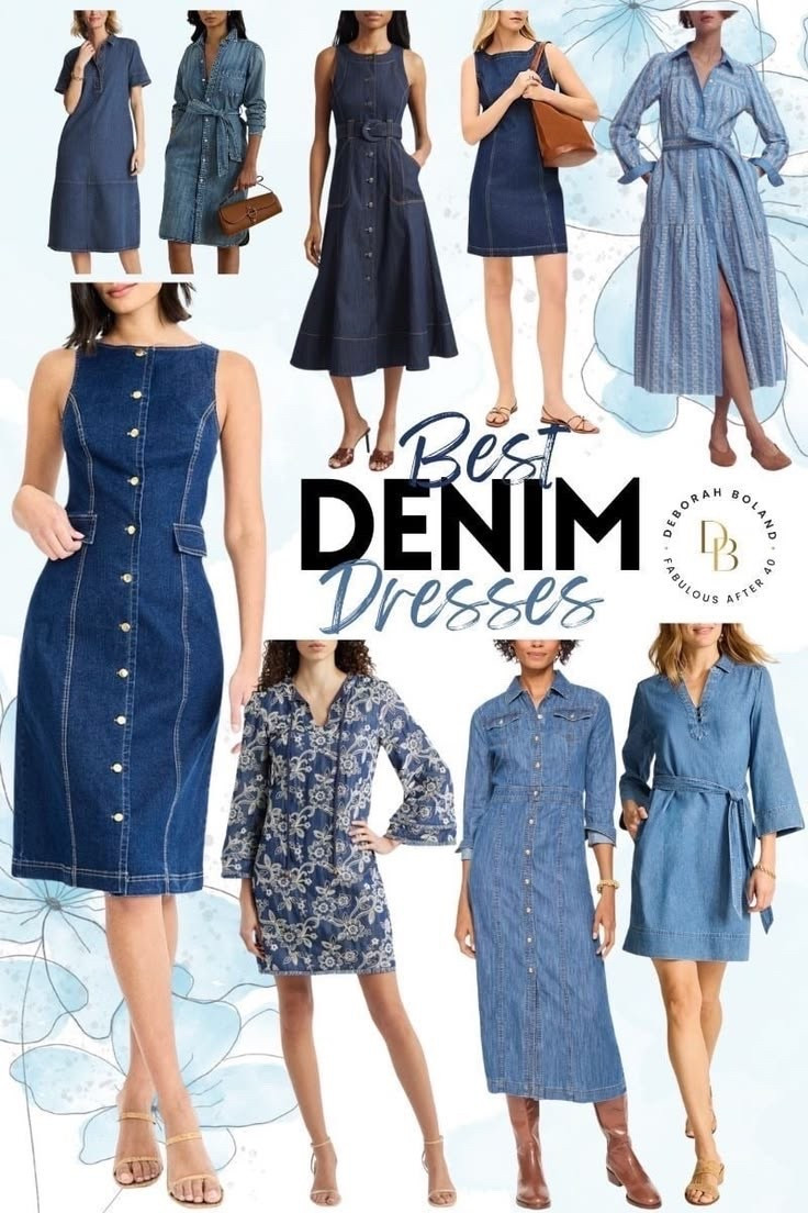 Denim dresses are one of those pieces that never let you down 💙 They’re easy, effortless, and somehow always look put-together with minimal effort. Dress them up with heels or keep it casual with sneakers or sandals — either way, it’s one of those wardrobe staples I keep reaching for again and again. Honestly, if you’re looking for something timeless that works season after season, a great denim dress is it.✨

#LTKgrwm #LTKSeasonal #LTKOver40