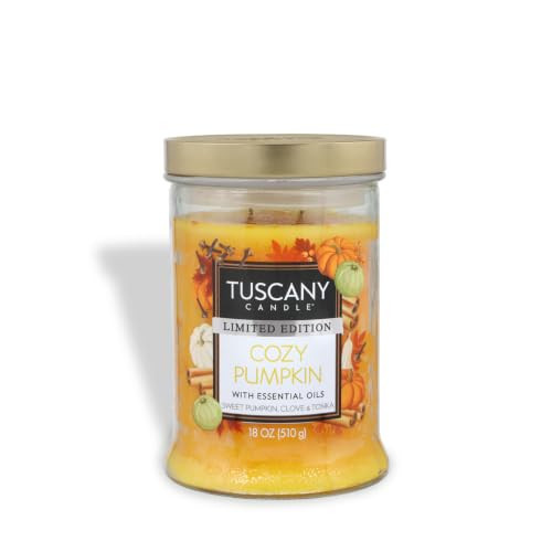 Tuscany Candle Cozy Pumpkin: Pumpkin & Clove Scented Fall Candle, 18 oz | Amazon (US)