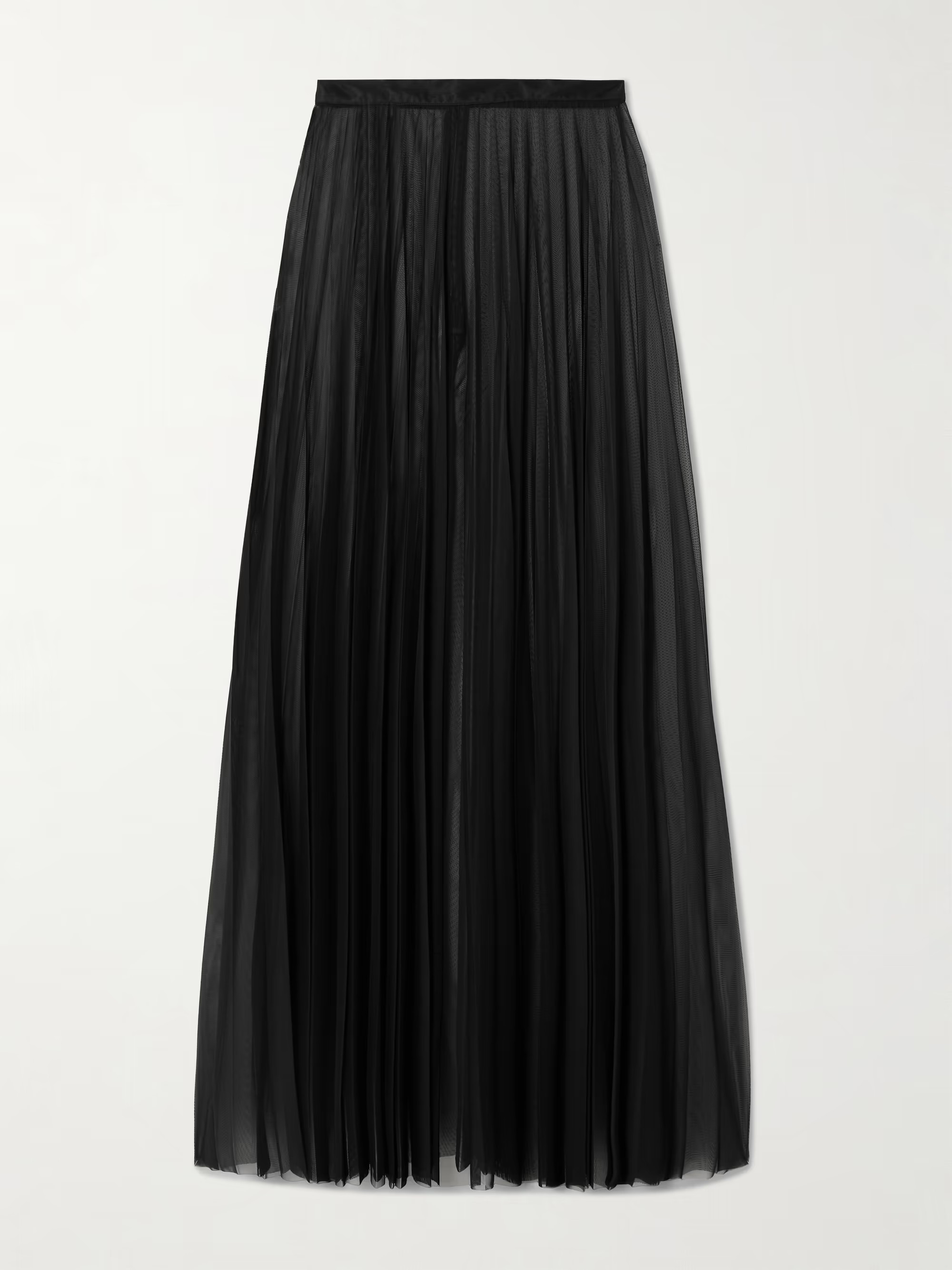 Vallen Maxirock aus plissiertem Mesh | NET-A-PORTER (UK & EU)