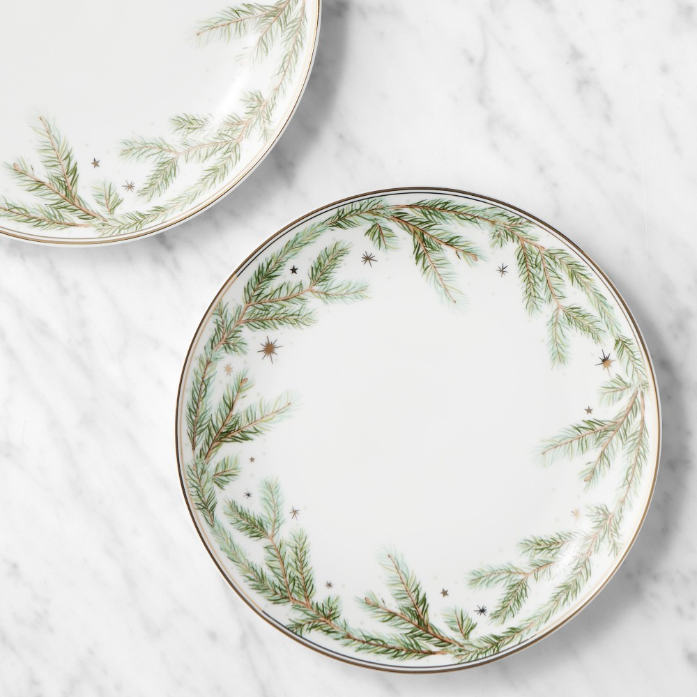 Jeff Leatham Holiday Salad Plates | Williams-Sonoma