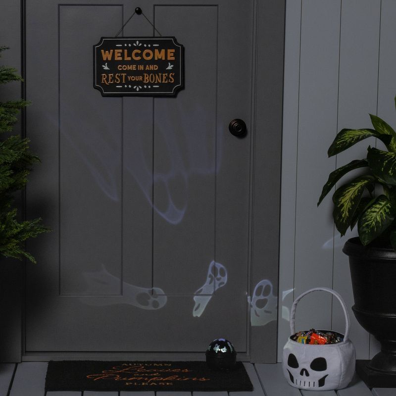 LED Ghost Rotating Tabletop Halloween Special Effects Light - Hyde &#38; EEK! Boutique&#8482; | Target