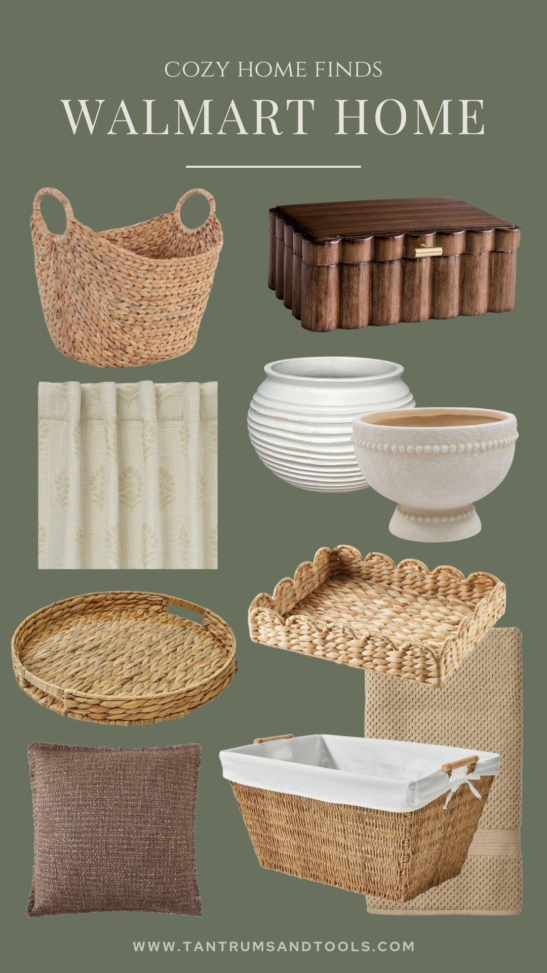  
@walmart cozy home finds I am LOVING right now! Neutral home decor with all the right curves and pretty details. 

 

#LTKOver40 #LTKSaleAlert #LTKHome