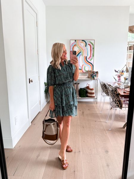 Love this lightweight woven dress with tiered skirt & sheer sleeves. 

I’m in an xs, code SUGARPLUM10 saves you 10% 🥳

#LTKOver40