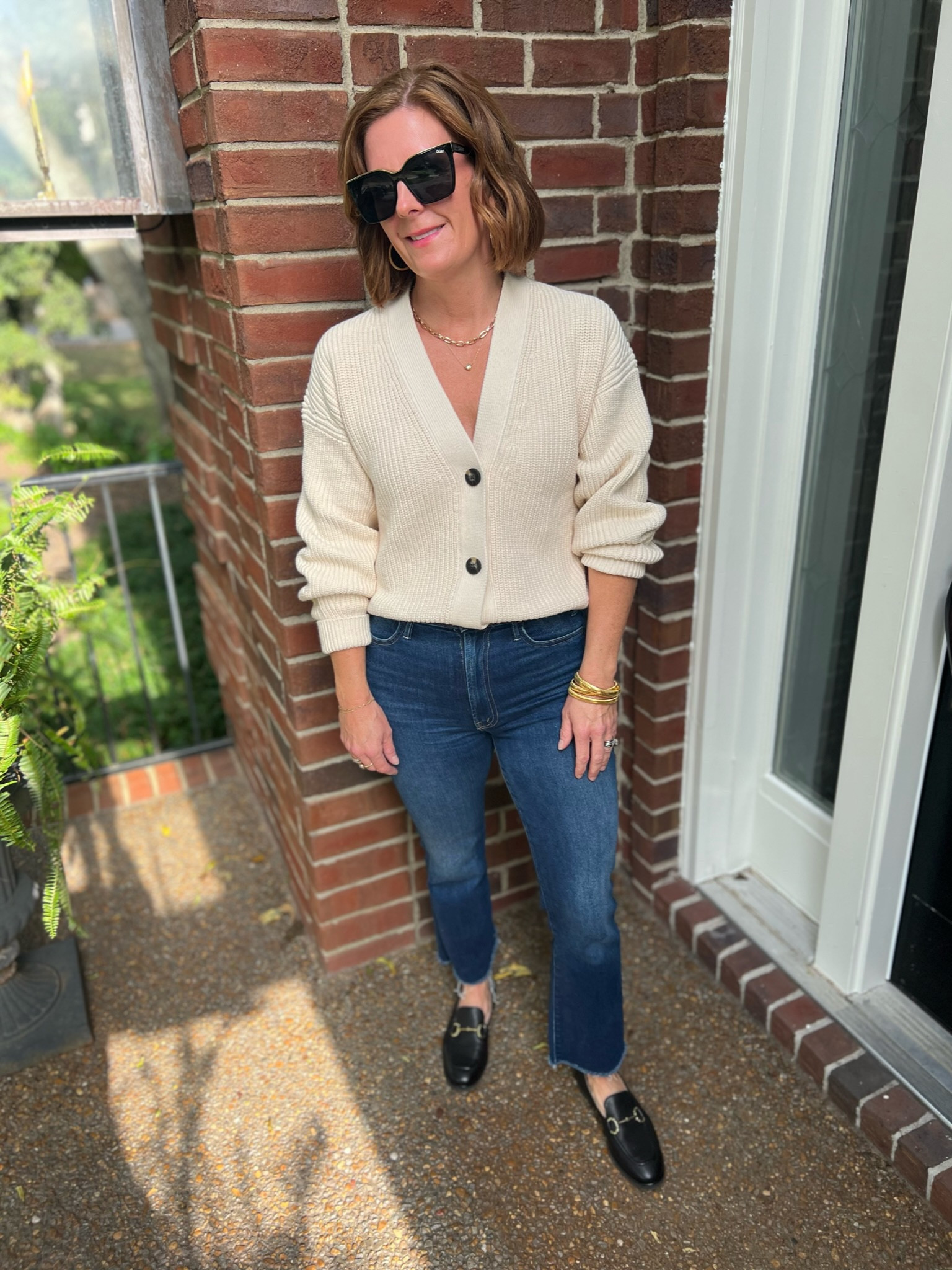 Cardigan + Jeans + Loafers

🍂🍂Elevated casual for fall 🍂🍂

#LTKshoecrush #LTKSeasonal #LTKstyletip