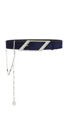 THE ATTICO Belt in Navy Blue from Revolve.com | Revolve Clothing (Global)