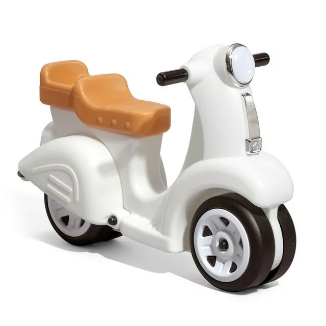 Step2 Ride Along White Scooter Foot to Floor Ride on Toy for Toddlers | Walmart (US)