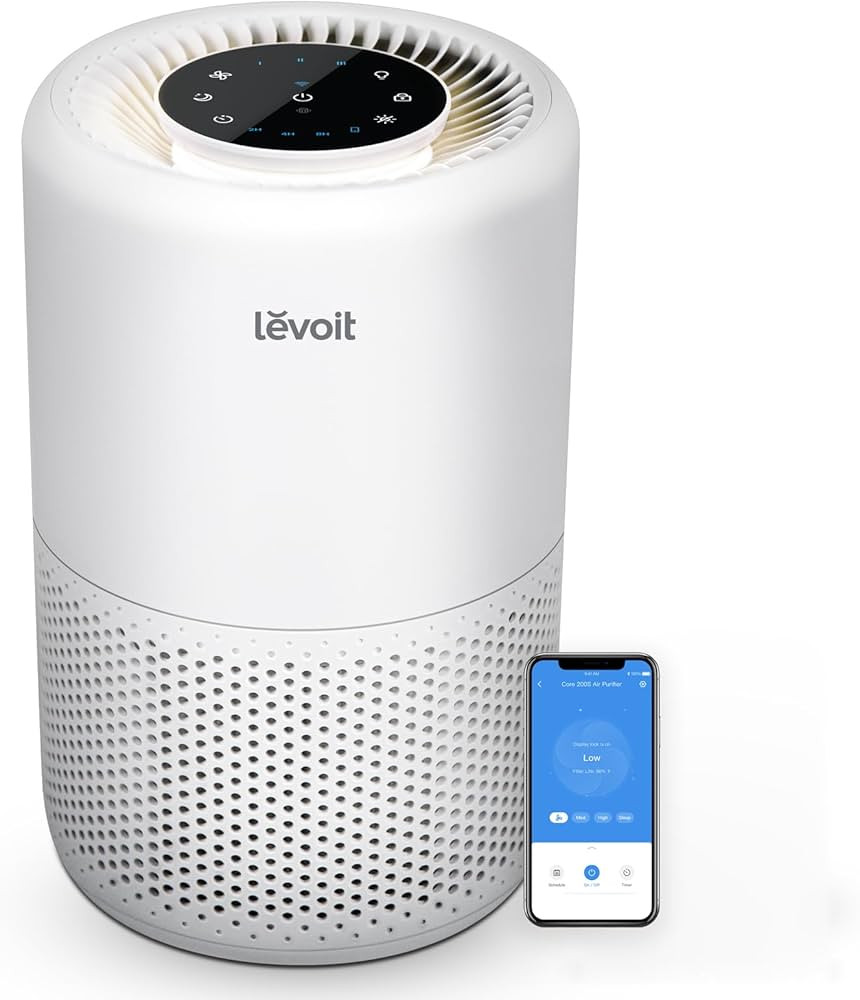 LEVOIT Air Purifier for Home Bedroom, Smart WiFi Alexa Control, AHAM VERIFIDE, 3-in-1 Filter with... | Amazon (US)