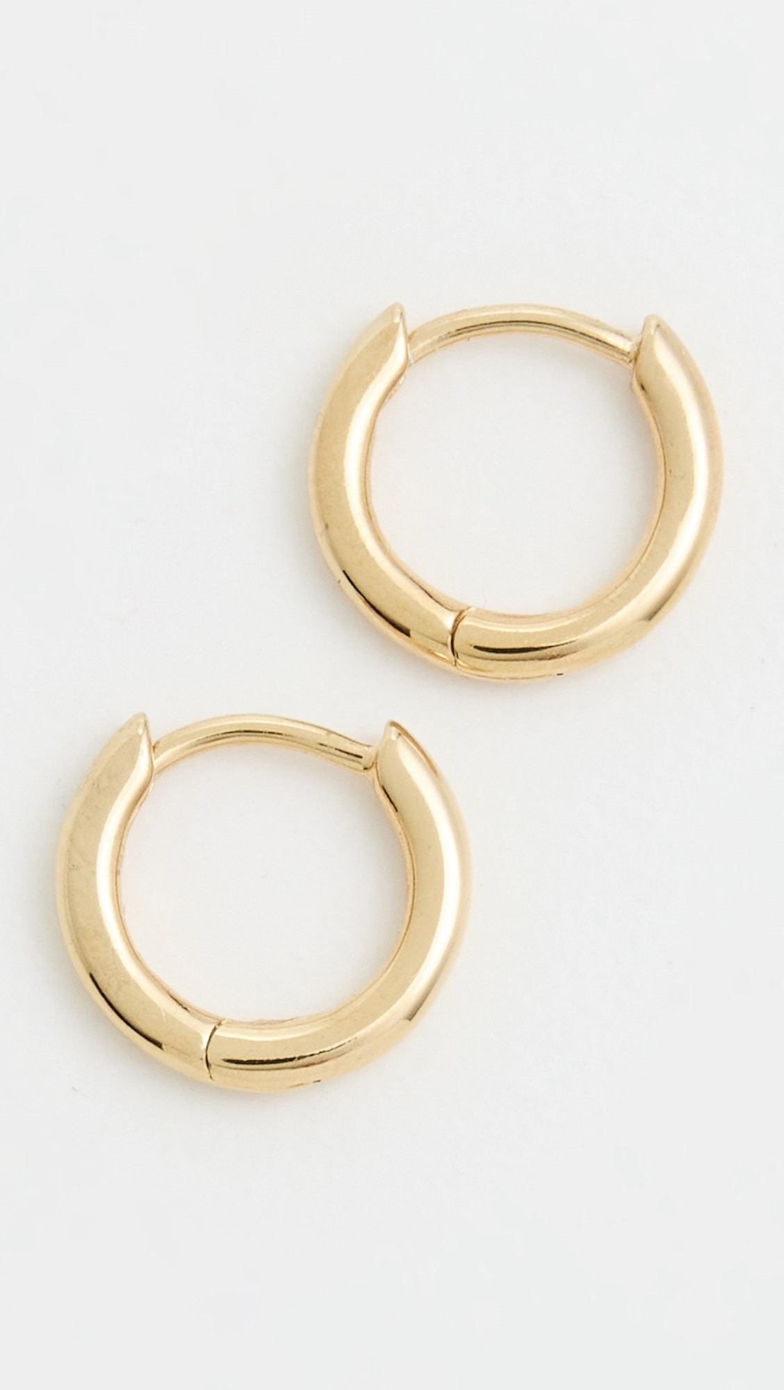 Demi-Fine Huggie Hoop Earrings | Shopbop