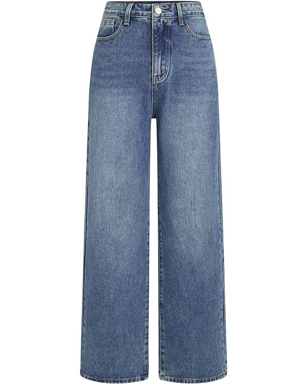 CIDER Wide Leg Jeans for Women High Waisted Denim Pants Boyfriend Jeans Trendy Casual Summer Bott... | Amazon (US)