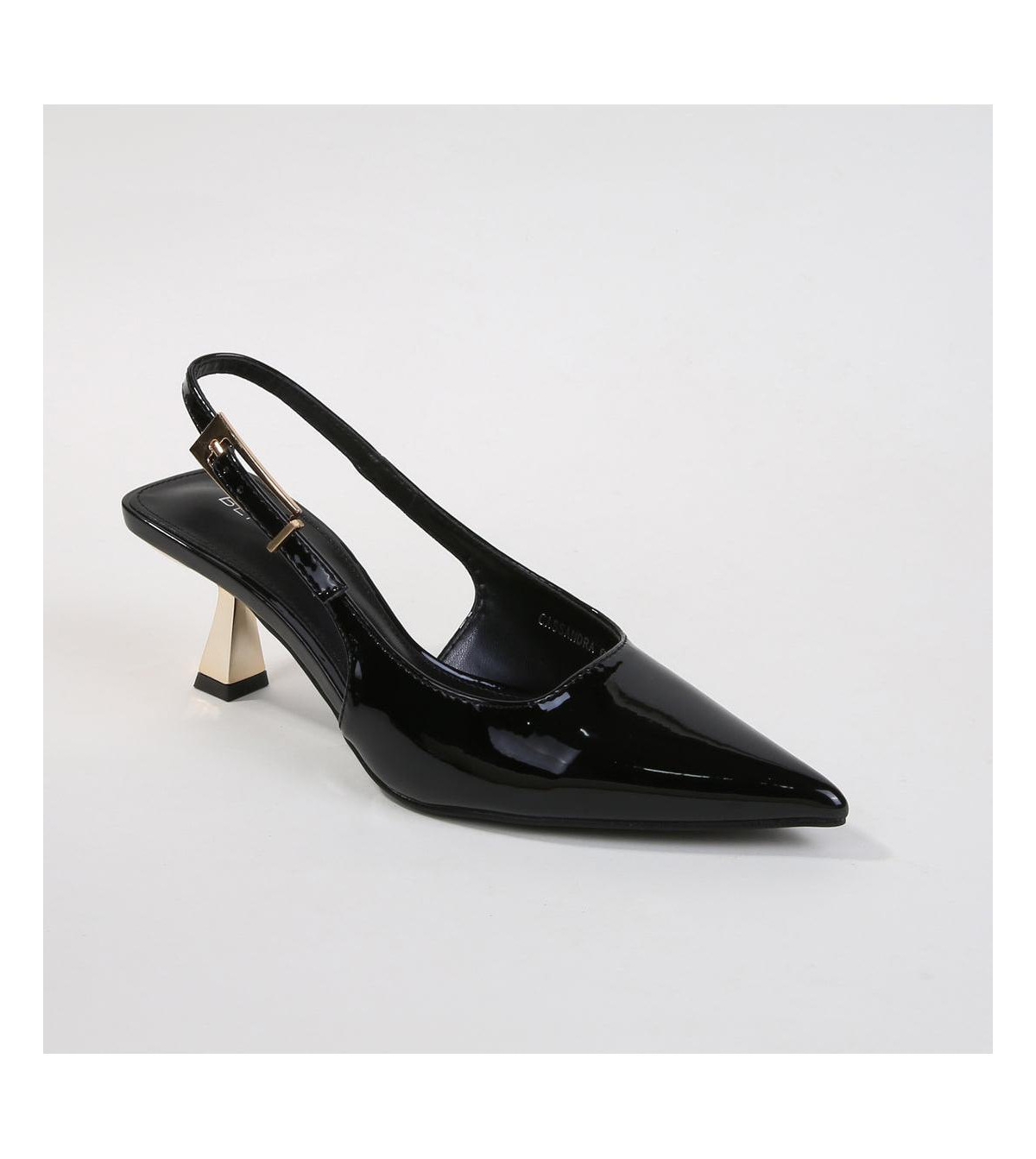 Cassandra Slingback Kitten Heels - Black | Macy's