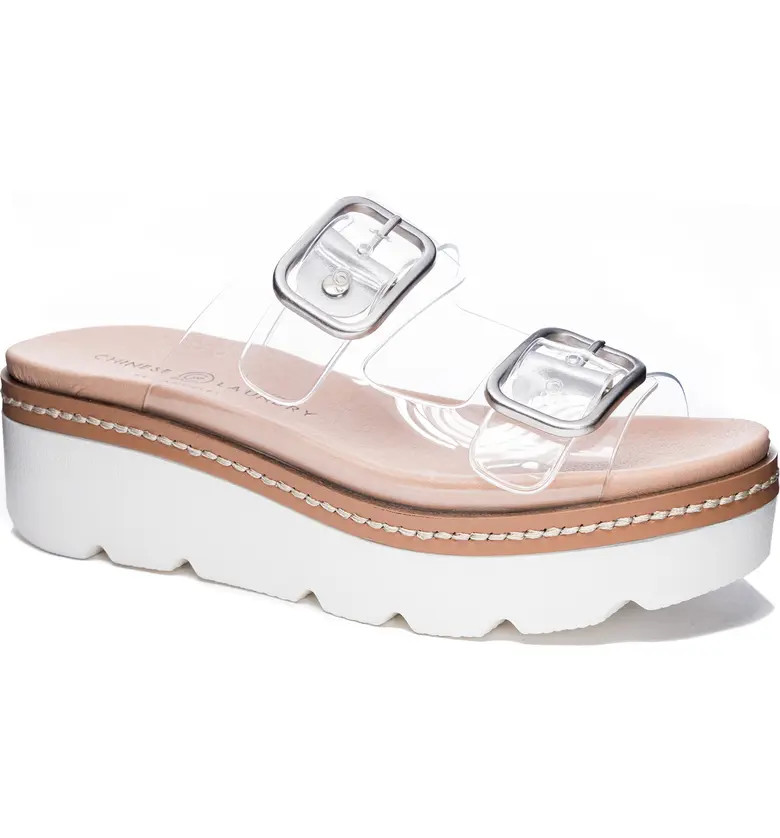 Surf's Up Platform Slide Sandal (Women) | Nordstrom