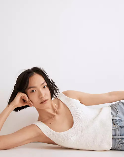 Parkwood Sweater Tank | Madewell