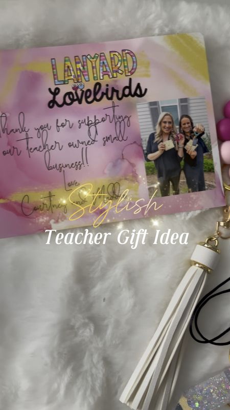 We love our teachers so we gift them and support them too! Lanyard Lovebirds is a small business owned by teachers, so it's a win-win!
#cutewristband #giftidea #coffeelover #personalizedgifts

#LTKGiftGuide