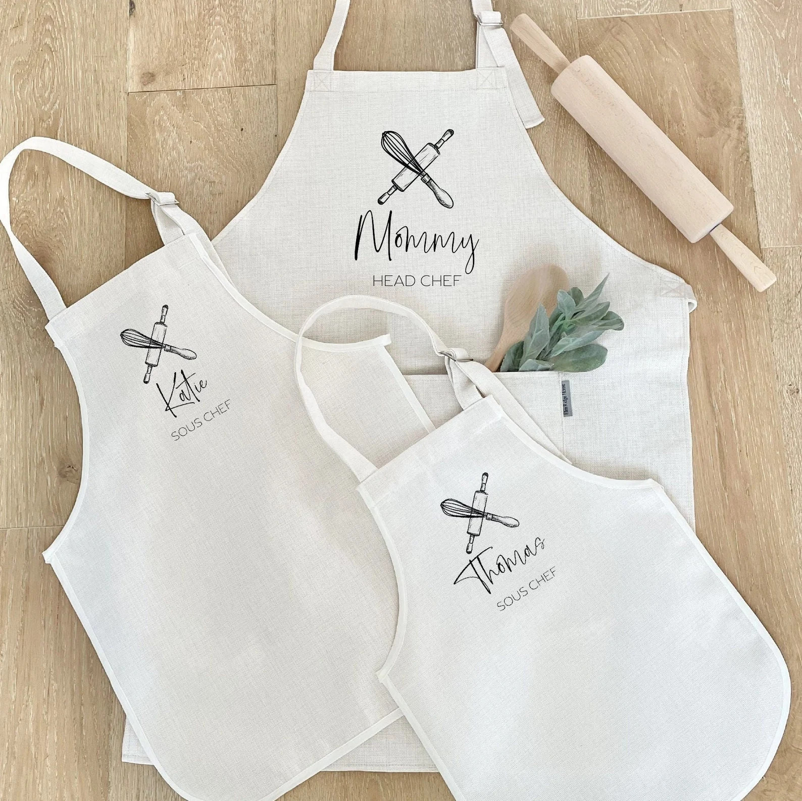 Head Chef Adult and Child Matching Aprons Adult and Child - Etsy | Etsy (US)