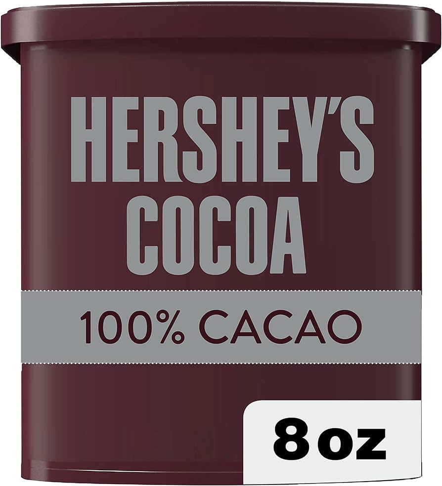 HERSHEY'S Natural Unsweetened Cocoa Powder Can, 8 oz | Amazon (US)