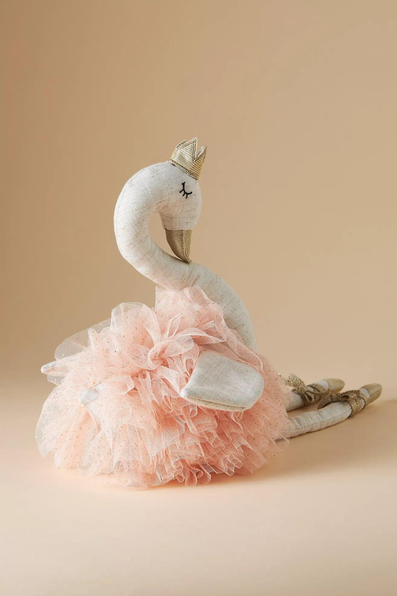 Mon Ami Layla the Swan Ballerina Kids Plush Stuffed Animal | Anthropologie (US)