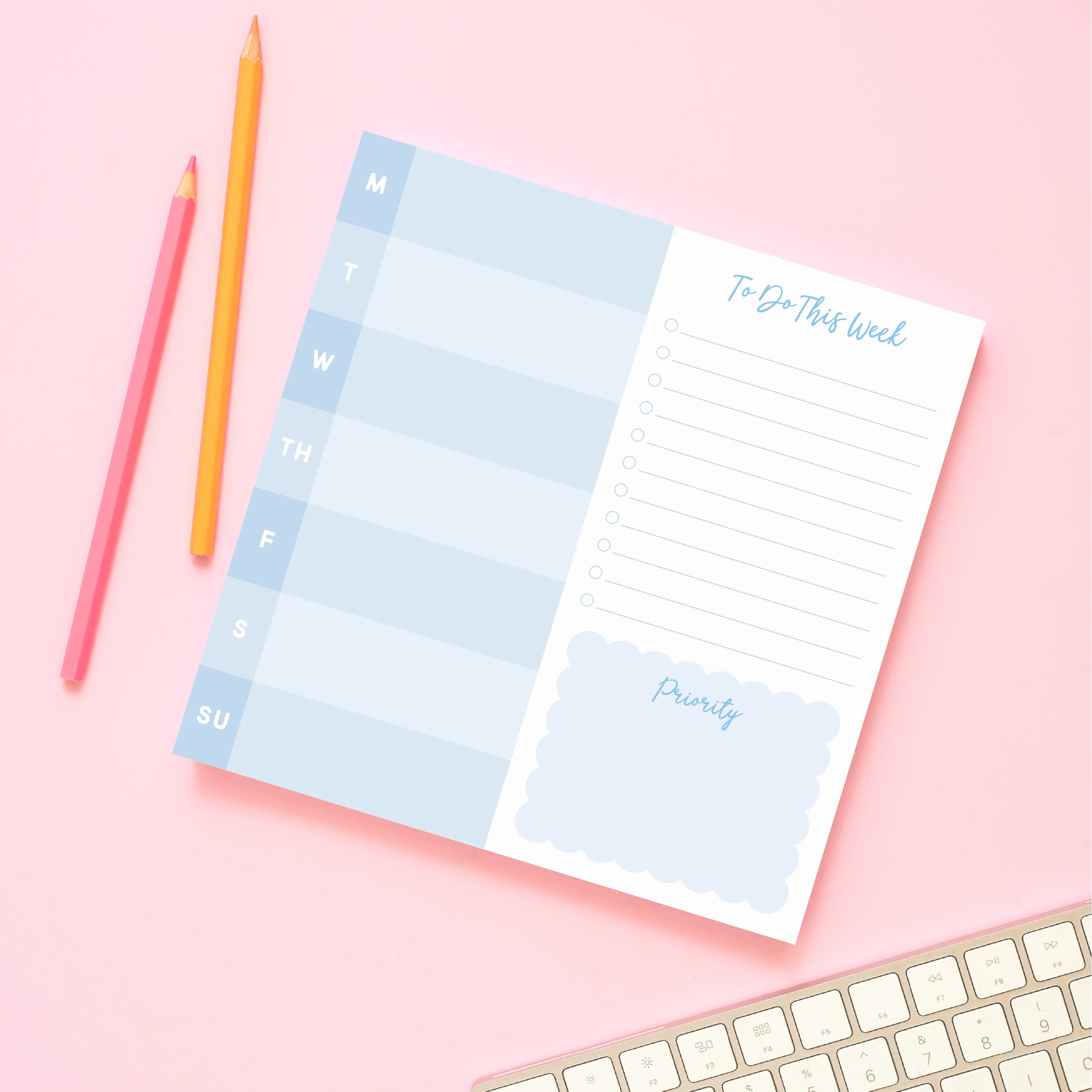 JCS x RR Weekly Notepad | Joy Creative Shop