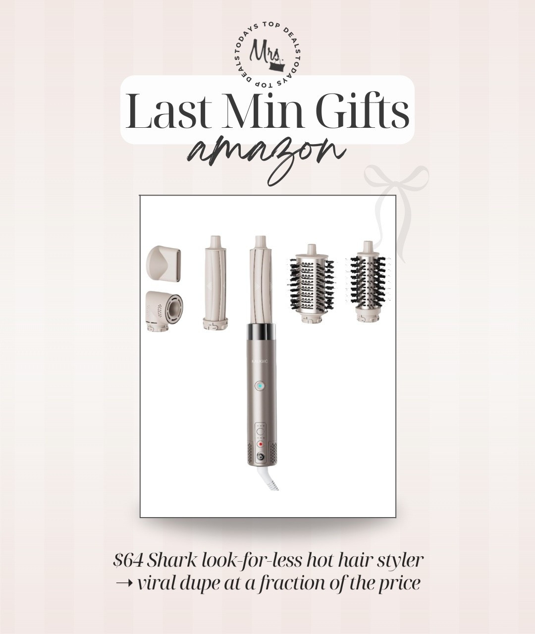 $64 Shark styler look for less hot hair styler ➝ viral hair tool at a fraction of the price

#LTKSaleAlert #LTKFindsUnder100 #LTKBeauty