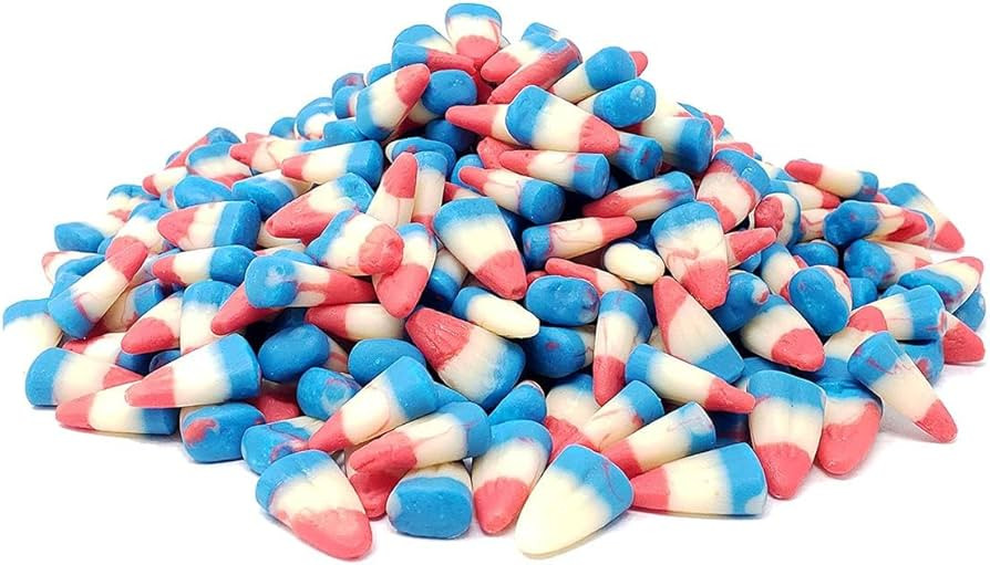 Candy Retailer Patriotic Red White & Blue Candy Corn 1 Lb | Amazon (US)