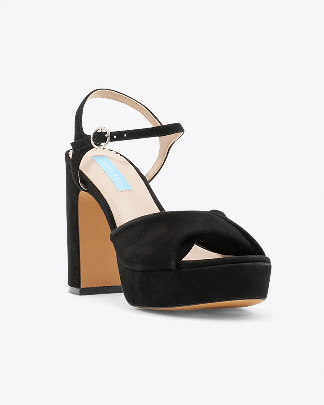 Paloma Platform in Black | Draper James (US)