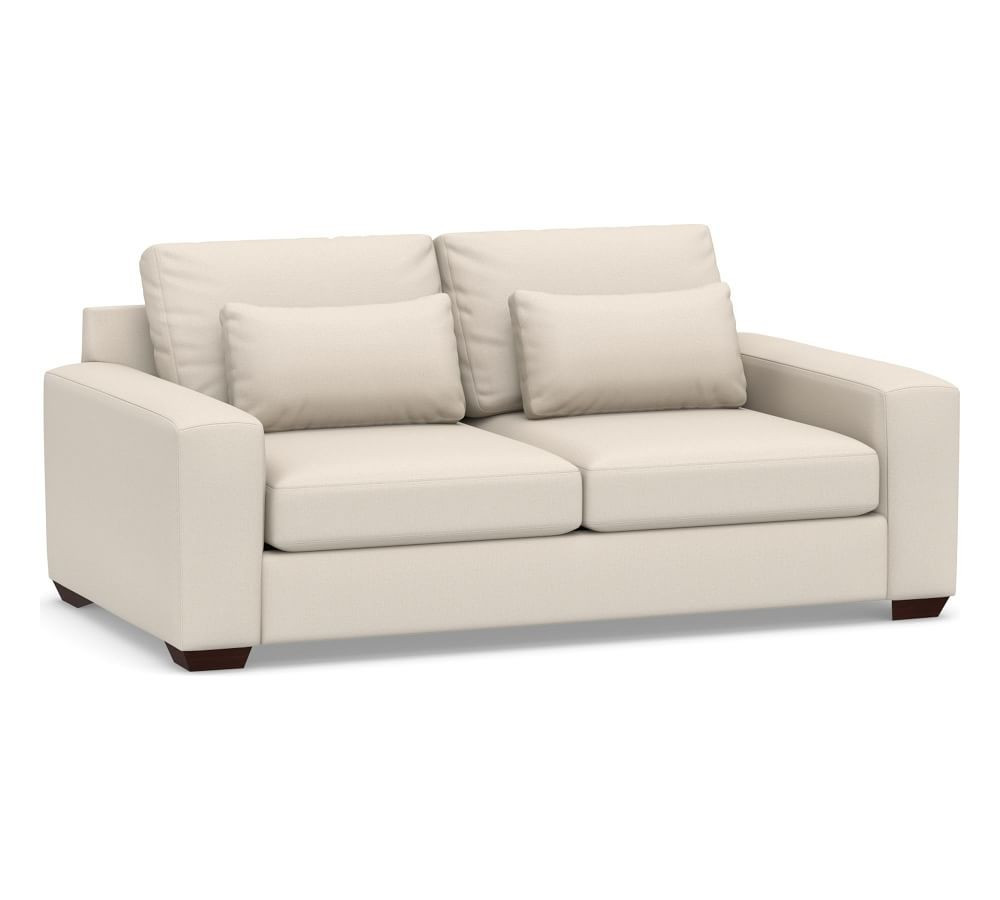 Big Sur Square Arm Deep Seat Upholstered Sofa Collection | Pottery Barn (US)