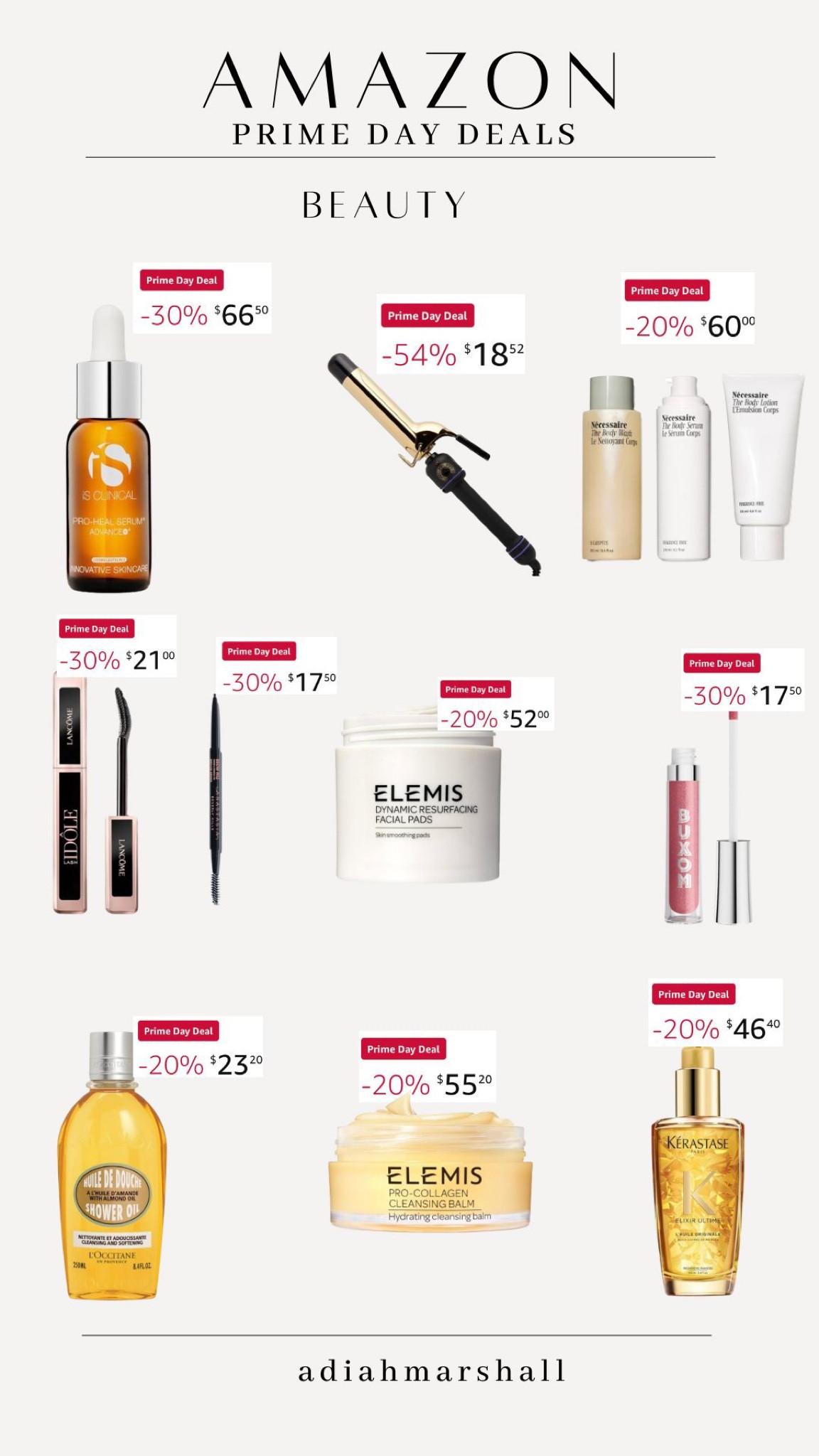 Amazon Prime Day Beauty Deals!! Here are some of my favorite beauty finds!! #adiahmarshall #amazonprime #primedaydeals #beauty #beautyfinds 

#LTKSummerSales #LTKSaleAlert #LTKSeasonal