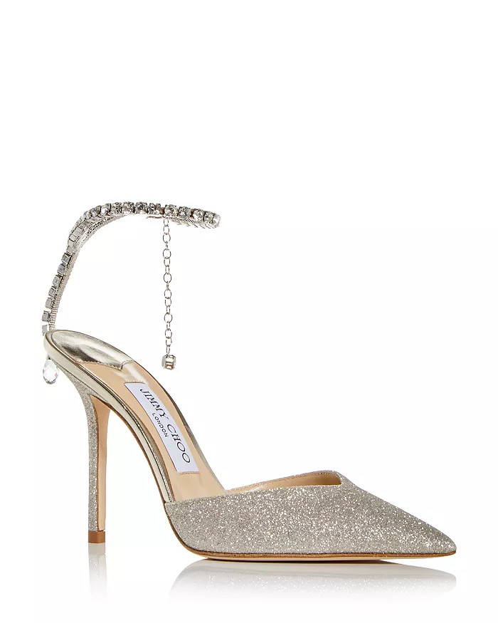 Women's Saeda 100 Embellished Pointed Toe Pumps | Bloomingdale's (US)