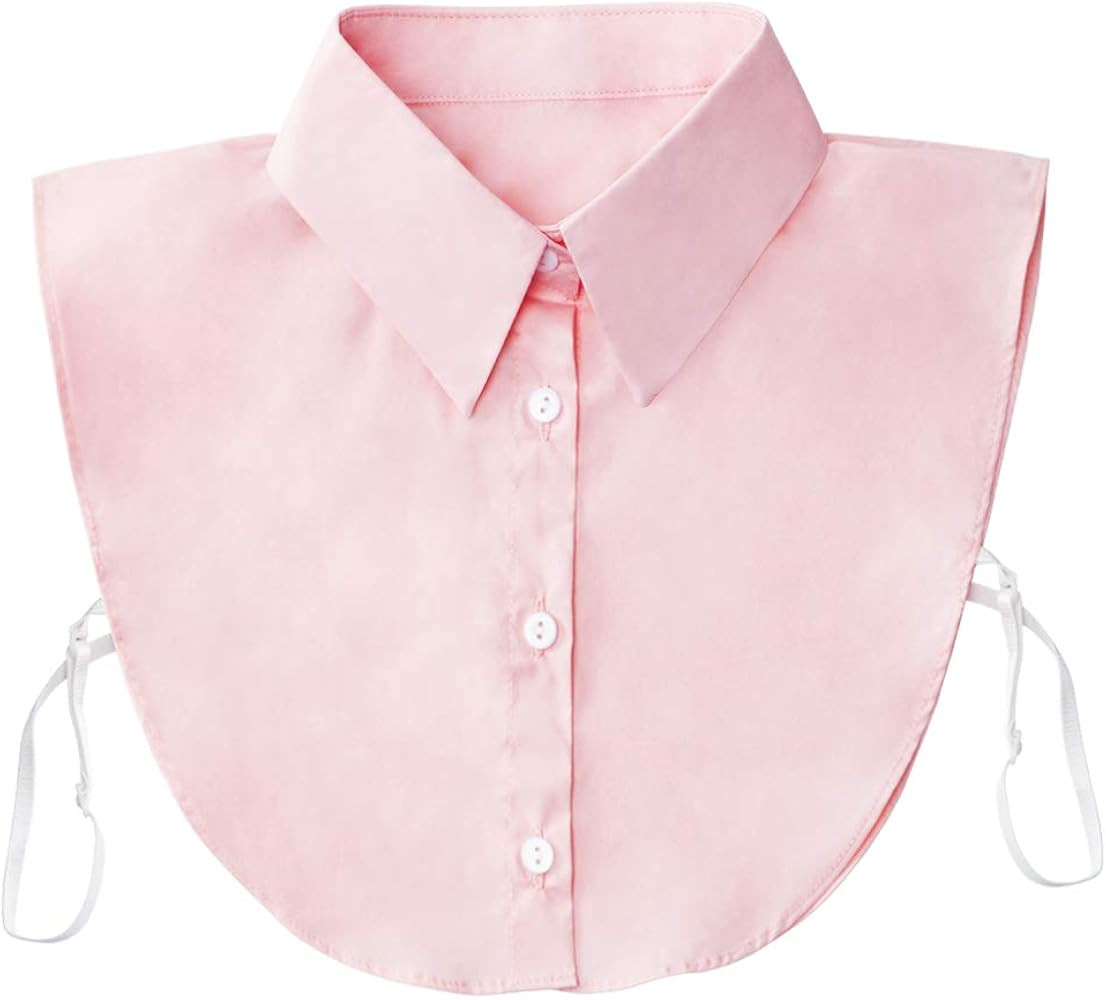 Fake Collar Detachable Dickey Collar Blouse Half Shirts Peter Pan Faux False Collar for Women & G... | Amazon (US)