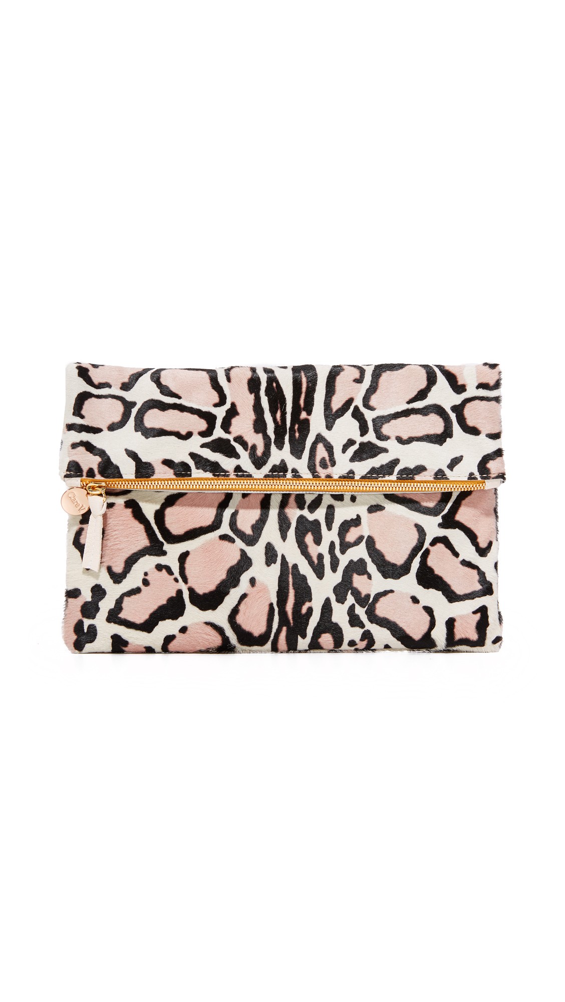 Haircalf Fold Over Clutch | Shopbop