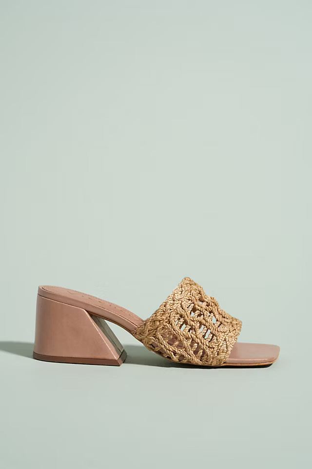 Jenny Heeled Mules | Anthropologie (US)