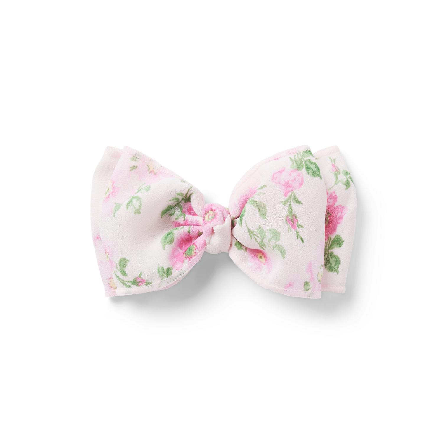 Floral Chiffon Bow Barrette | Janie and Jack