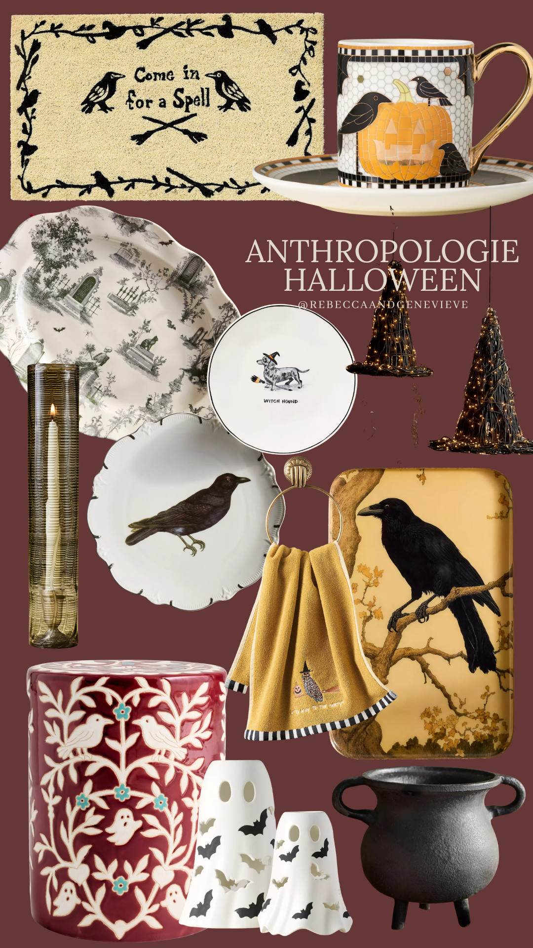 A Little Halloween from Anthropologie 🖤 

 #LTKSeasonal #LTKHome